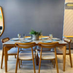 Mesa Diana com 6 cadeiras Palladium - Imagem 2